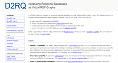 Desktop Screenshot of d2rq.org