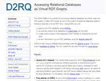 Tablet Screenshot of d2rq.org